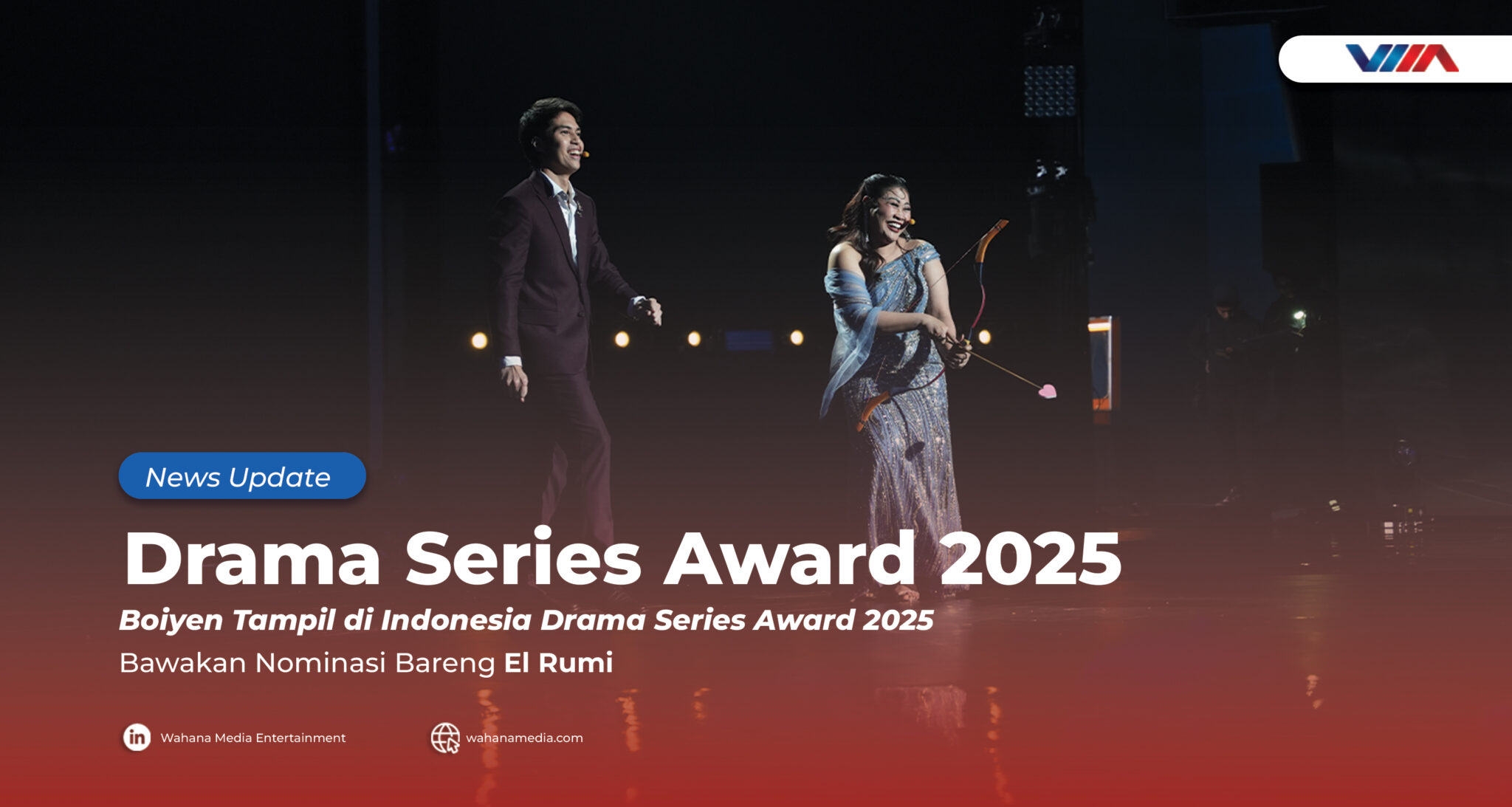 Boiyen di Indonesia Drama Series Award 2025 RCTI