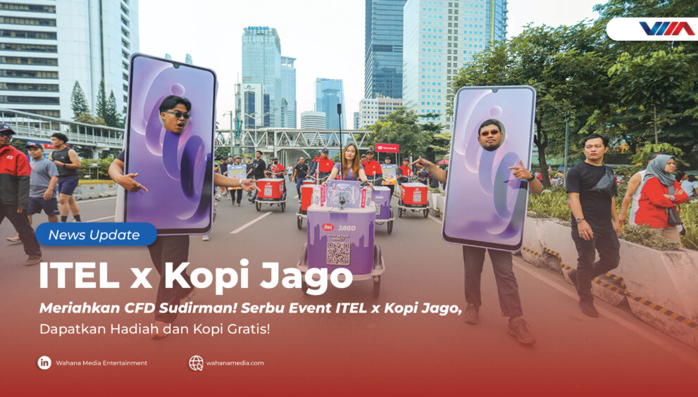 Meriahkan CFD Sudirman! Serbu Event ITEL x Kopi Jago, Dapatkan Hadiah dan Kopi Gratis!
