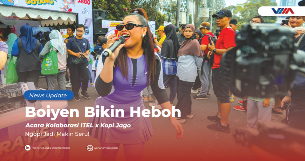 Boiyen Bikin Heboh Acara Kolaborasi ITEL x Kopi Jago: Ngopi Jadi Makin Seru!